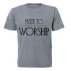 Made to Worship - Adults - T-Shirt - Grey Photo