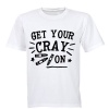Get Your Cray On - Kids T-Shirt - White Photo