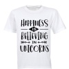 Believing in Unicorns - Kids T-Shirt - White Photo
