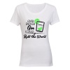 Given Enough Gin I Could.. - Ladies - T-Shirt - White Photo