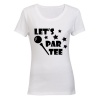 Let's PAR TEE - Golf - Ladies - T-Shirt - White Photo