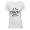 Life is an Adventure - Ladies - T-Shirt - White Photo