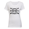 Wildlife - Raise Boys - Arrows - Ladies - T-Shirt - White Photo
