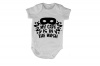 My Cape is in the Wash - Baby Grow Photo