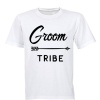 Groom Tribe - Adults - T-Shirt - White Photo