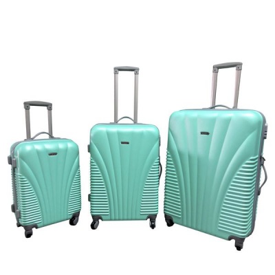 Photo of 3 Piece Blue Star Luggage Set - Applegreen