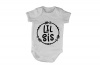 Lil Sis - Circular Design - Baby Grow Photo