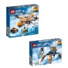 LEGO CITY Arctic Air Transporter Bundle 60192 & 60193 Photo