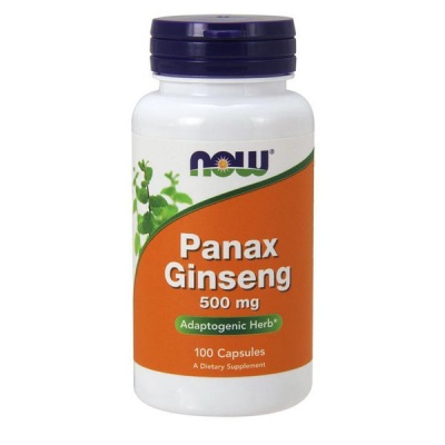 Photo of NOW Foods Panax Ginseng 500mg - 100 Caps