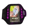 SmartPhone Arm Band Romix LED - 5.5" - Black/Pink Photo