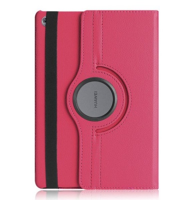 Photo of Rotate Case Stand For Huawei MediaPad M5 lite Rose