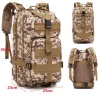 Outdoor Military Tactical Backpack for Camping & Hiking - Desert Camo Photo