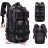 Outdoor Tactical Backpack for Camping & Hiking - Black Pythons Grain Photo