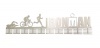 DCDesigners Iron Man 80 Tier Medal Hanger - Stainless Steel Photo