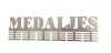 Medal Hanger Specialists DC Designers DCDesigners Medaljes 96 Tier Medal Hanger - Stainless Steel Photo