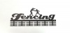 DC Designers Fencing 48 Tier Medal Hanger - Black Photo