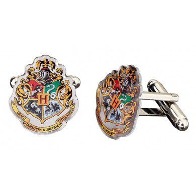 Photo of Harry Potter Hogwarts Crest Cufflinks