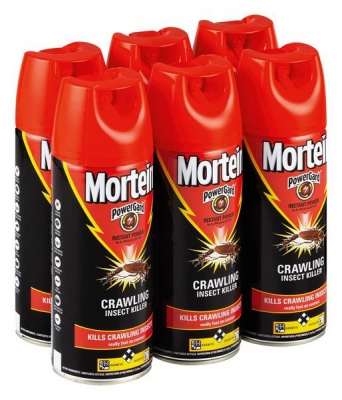 Mortein PowerGard Instant Power Crawling Insect Killer 6 x 300ml