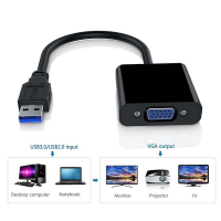 Premium USB 30 to VGA Adapter Converter 1080p