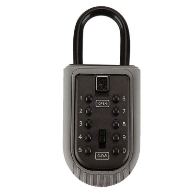 Photo of Portable Key Storage Wall Mount Safe Lock Key Box