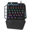USB Wired 38 Keys Single One Hand Mechanical Gaming Keyboard Photo