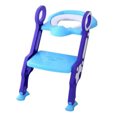 Photo of Gggles Padded Toilet Ladder Chair - Purple