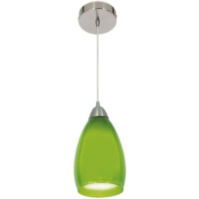 Photo of Bright Star Lighting - Satin Chrome Pendant with Double Glass