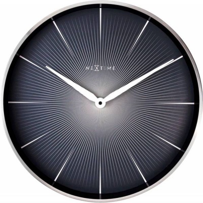 Photo of NeXtime 40cm 2 Seconds Metal Wall Clock - Designed by Deal Design