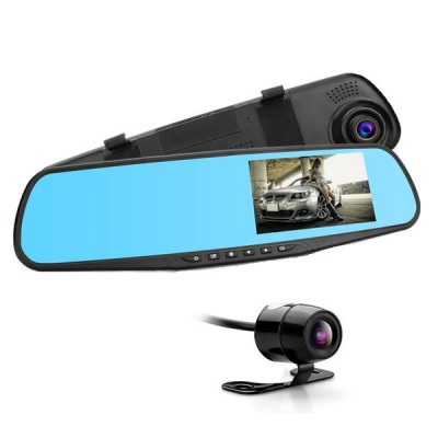 Photo of Nevenoe HD 4.3" Vehicle Rearview Parking Assist Camera with Mirror