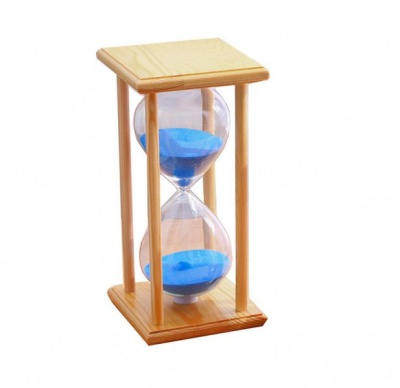 Photo of 30 Minutes Wooden Sand Sandglass Hourglass Timer