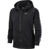 Nike Women's Sportswear Logo Full-Zip Hoodie - Black Photo