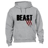 Beast! - Hoodie - Grey Photo