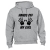 Hands Off My Girl - Hoodie - Grey Photo