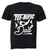Tee-Rific Dad - Golfer - Adults - T-Shirt - Black Photo