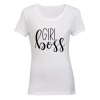 Girl Boss! - Ladies - T-Shirt - White Photo