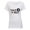 Take a Hike - Ladies - T-Shirt - White Photo