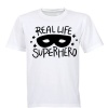 Real Life Superhero - Kids T-Shirt - White Photo