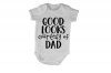 Good Looks Courtesy of Dad - SS - Baby Grow Photo