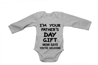 Photo of I'm Your Fathers Day Gift - LS - Baby Grow