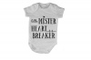 Little Mister Heart Breaker - SS - Baby Grow Photo