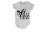 My 1st Fathers Day - Hearts & Arrows - SS - Baby Grow Photo