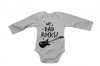 My Dad Rocks - Guitar - LS - Baby Grow Photo