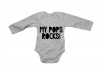 My Pops Rocks - LS - Baby Grow Photo