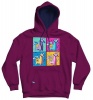 Fortnite-Unillama Grid-Teen Hoodie - Plum Console Photo