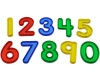 Greenbean Translucent Numbers: 10 Pieces Photo