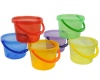 Greenbean Multi-Coloured Translucent Buckets: Set of 6 Photo