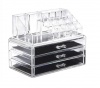 Acrylic Cosmetic and Jewellery Organizer Storage Holder with Drawer