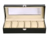 Hazlo PU Leather Watch Display Storage Case Box Organizer - 6 Grid Photo