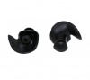 Waterproof Swimming Soft Silicone Earplugs - Black Photo
