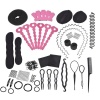 DIY Hair Styling Accessories Kit Set - 57 Piece Photo